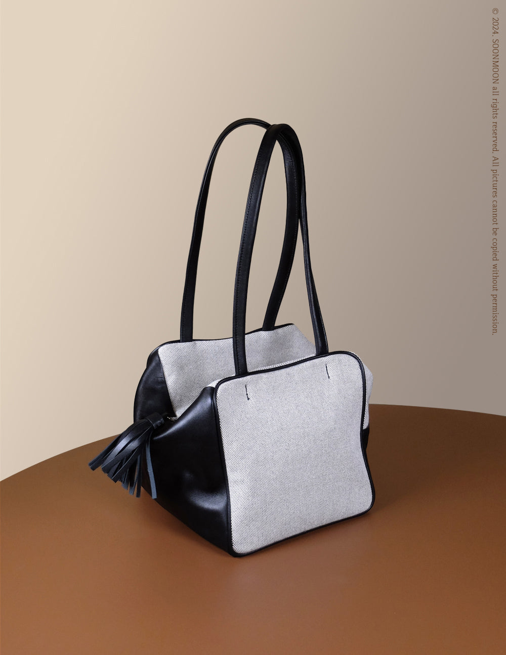 Cube Bag - Black Canvas